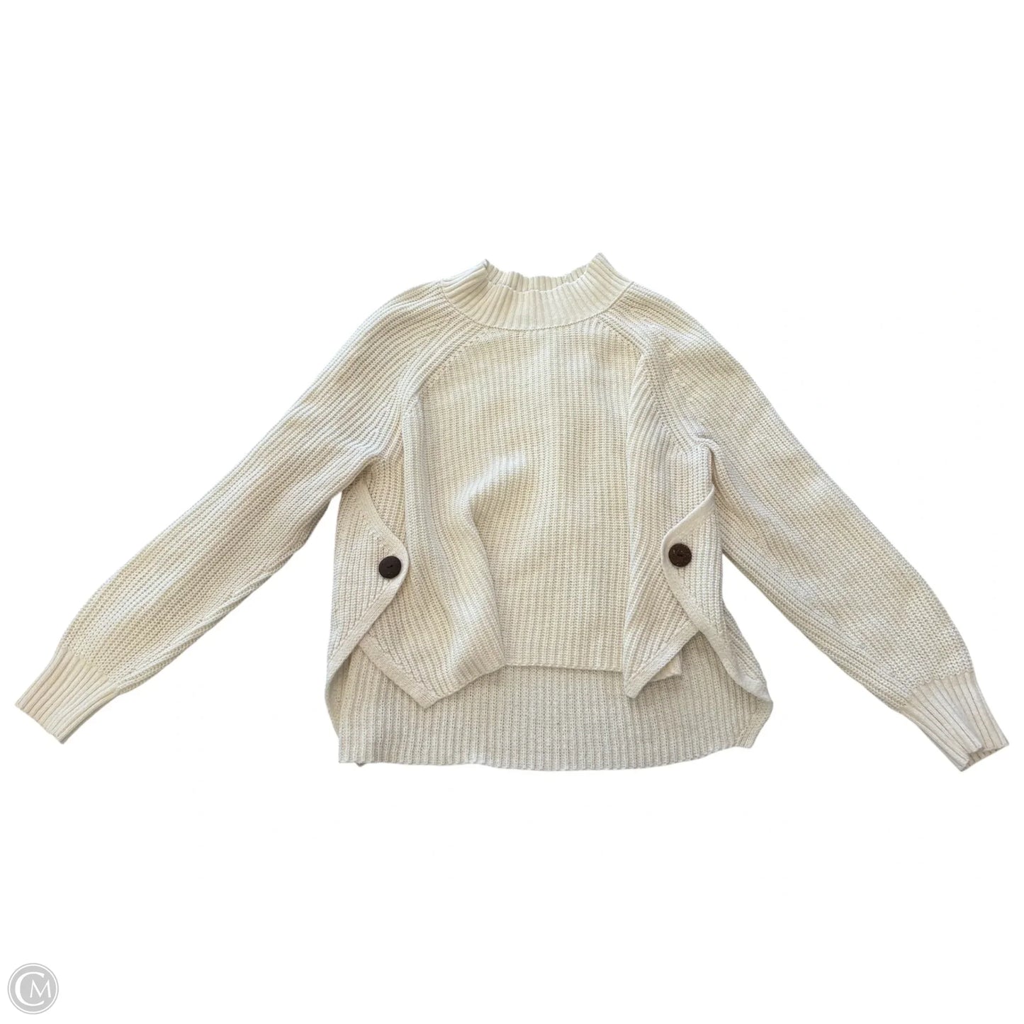 Sweater By Versona In Cream, Size: M
