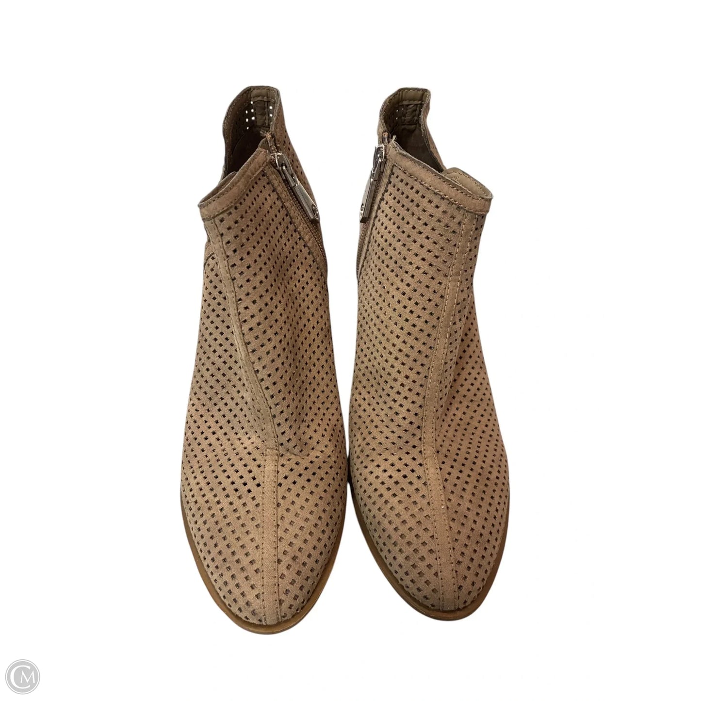 Boots Ankle Heels By Dolce Vita In Brown, Size: 8.5