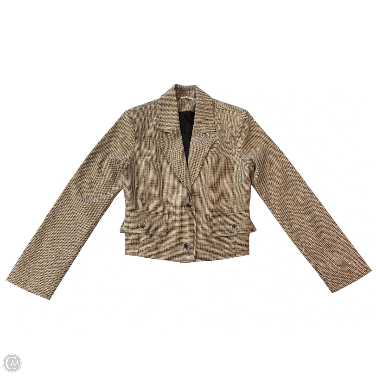 Blazer By Mystree In Tan, Size: S