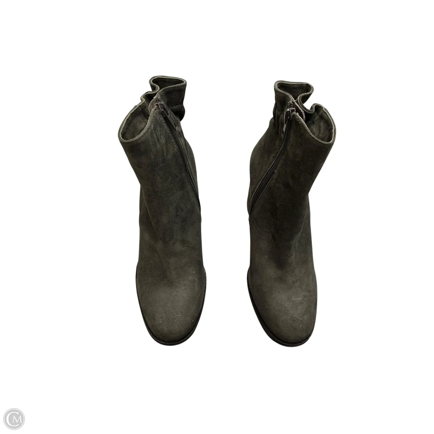 Boots Ankle Heels By Arturo Chiang In Grey, Size: 7.5