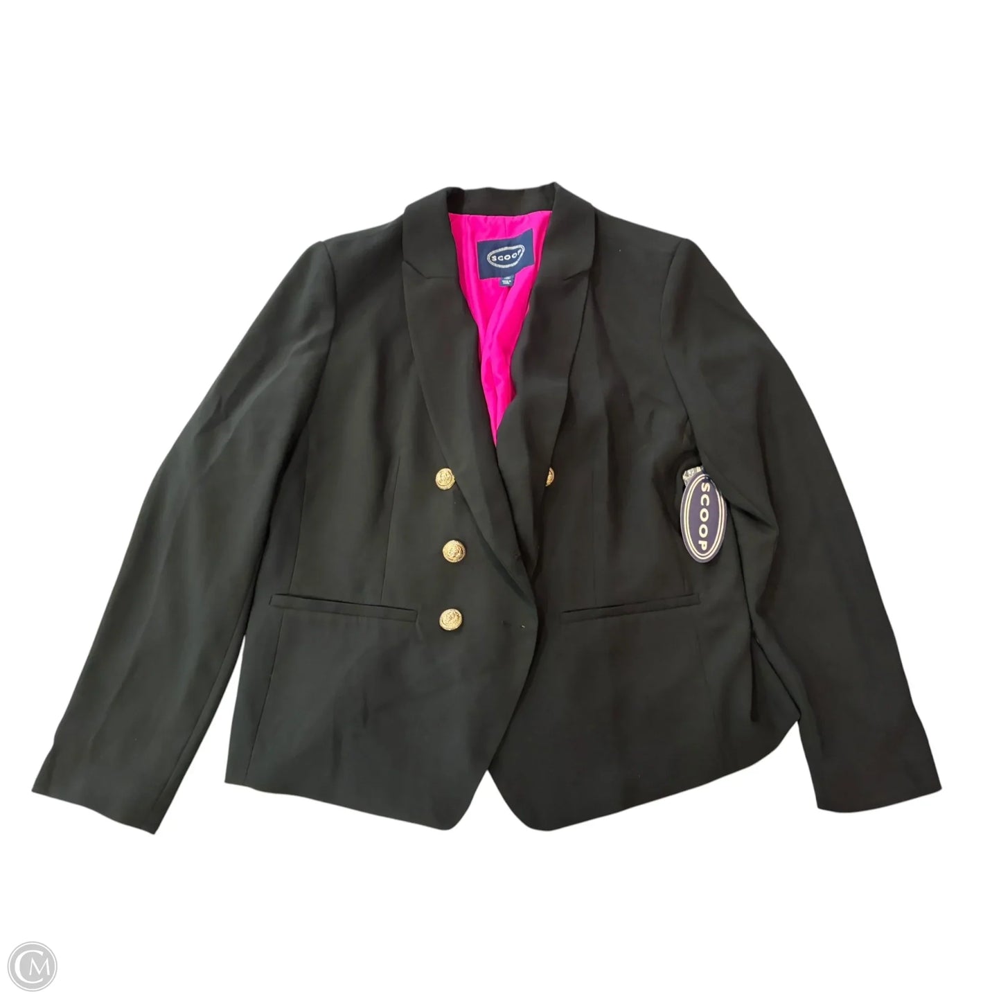 Blazer By Scoop In Black, Size: Xxl