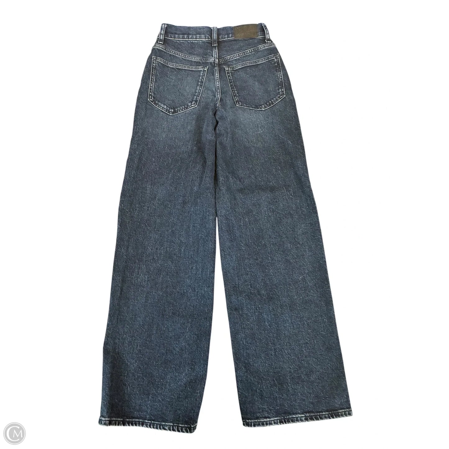 Jeans Wide Leg By Madewell In Blue Denim, Size: 2