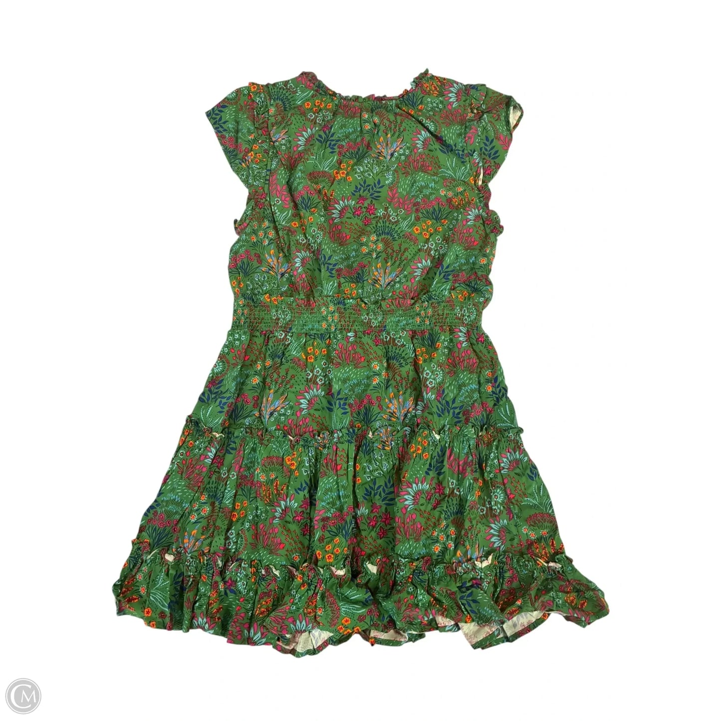 Dress Casual Short By Sugar Lips In Green, Size: Xl