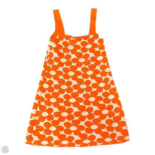 Top Sleeveless By Zara In Orange, Size: S