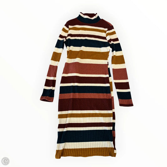 Dress Sweater By Fashion Nova In Multi-colored, Size: M
