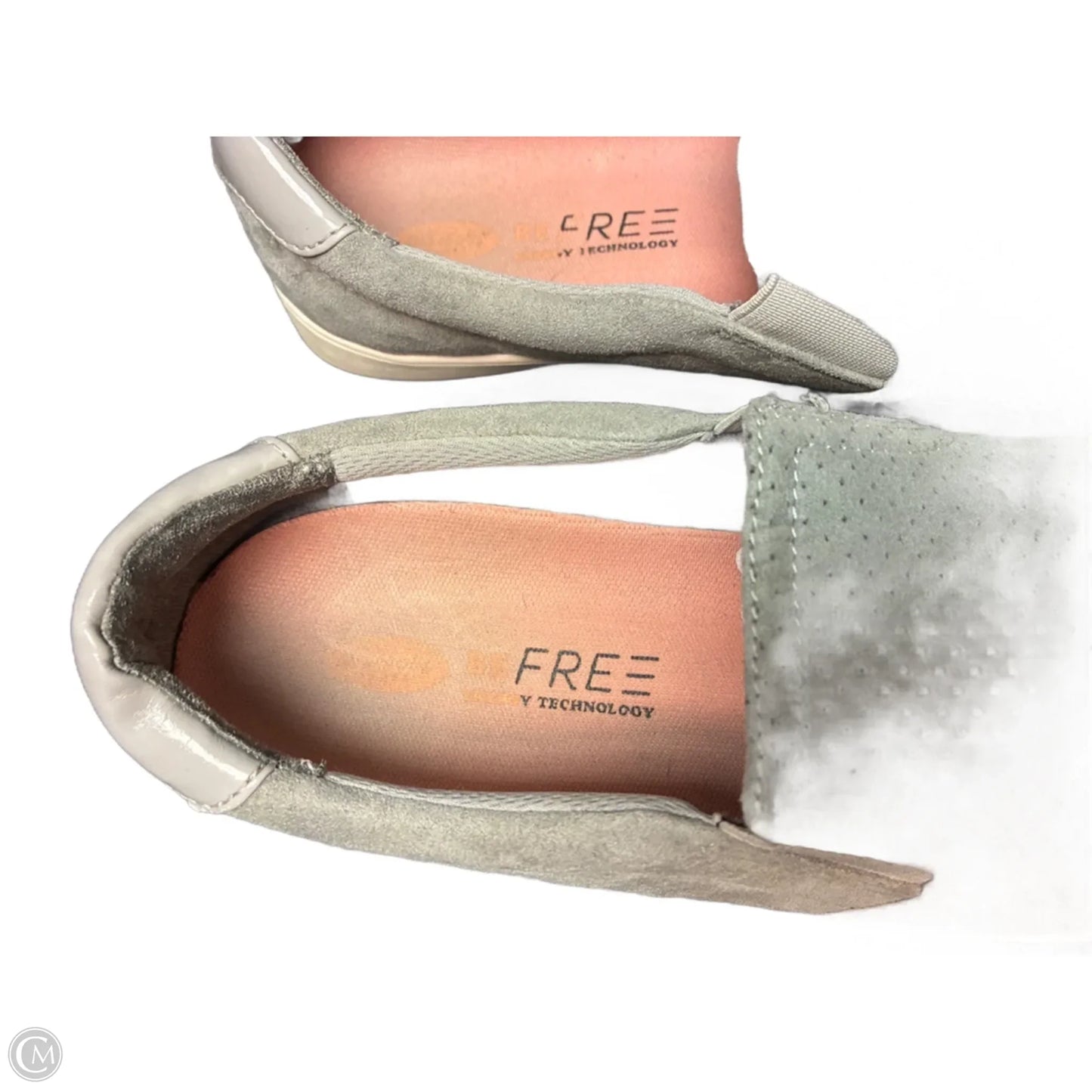 Shoes Sneakers By Clothes Mentor In Grey, Size: 10