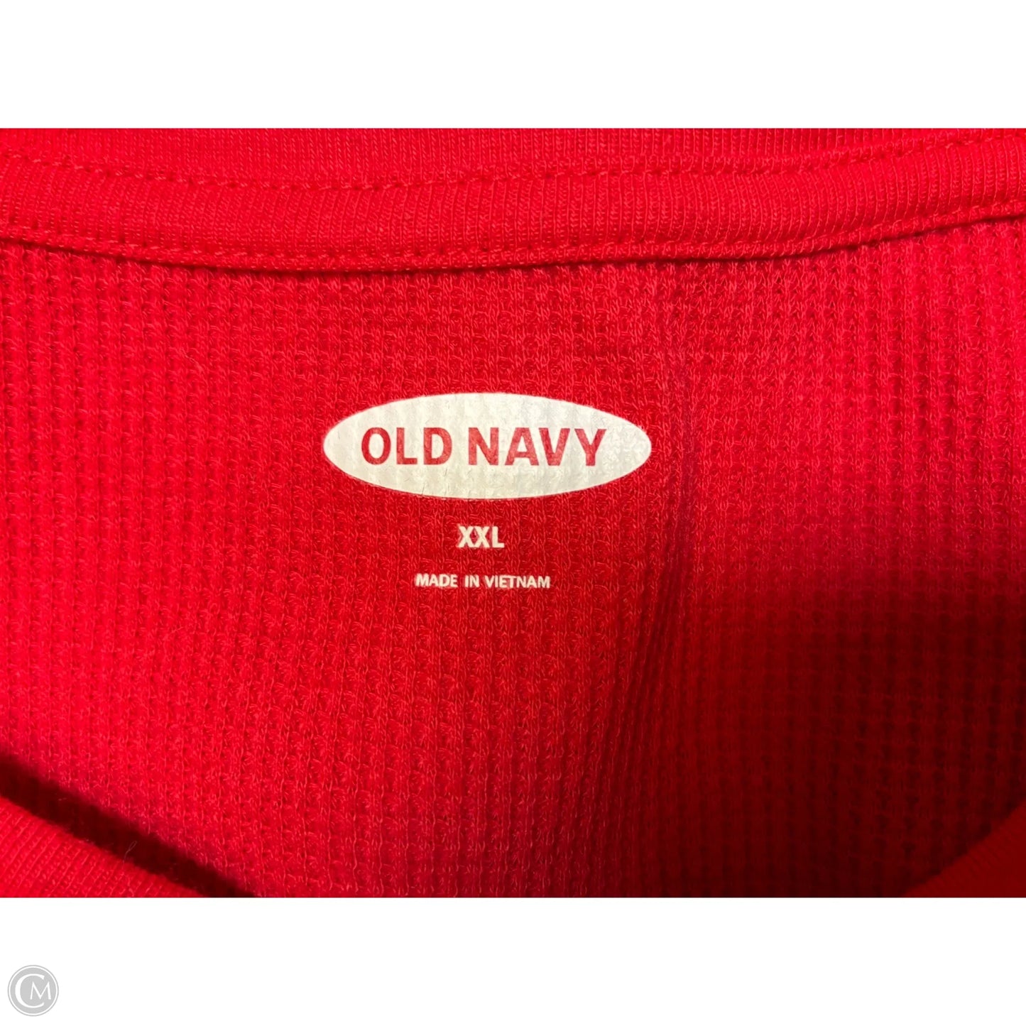 Top Long Sleeve Basic By Old Navy In Red, Size: Xxl