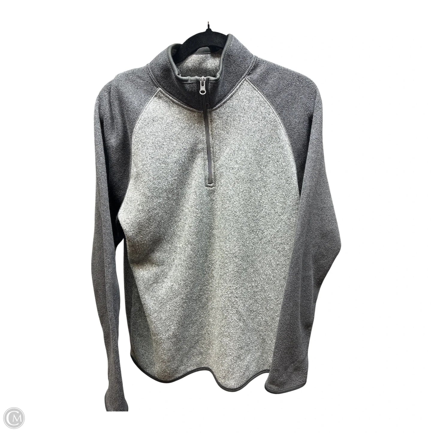 Sweatshirt Collar By Old Navy In Grey, Size: L