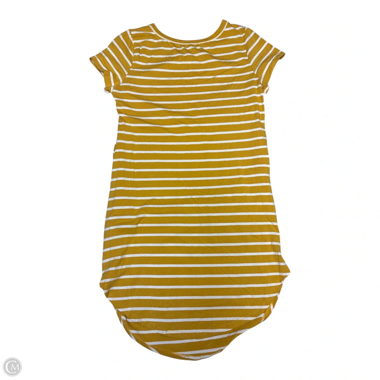 Dress Casual Short By Heart & Hips In Yellow, Size: Xl