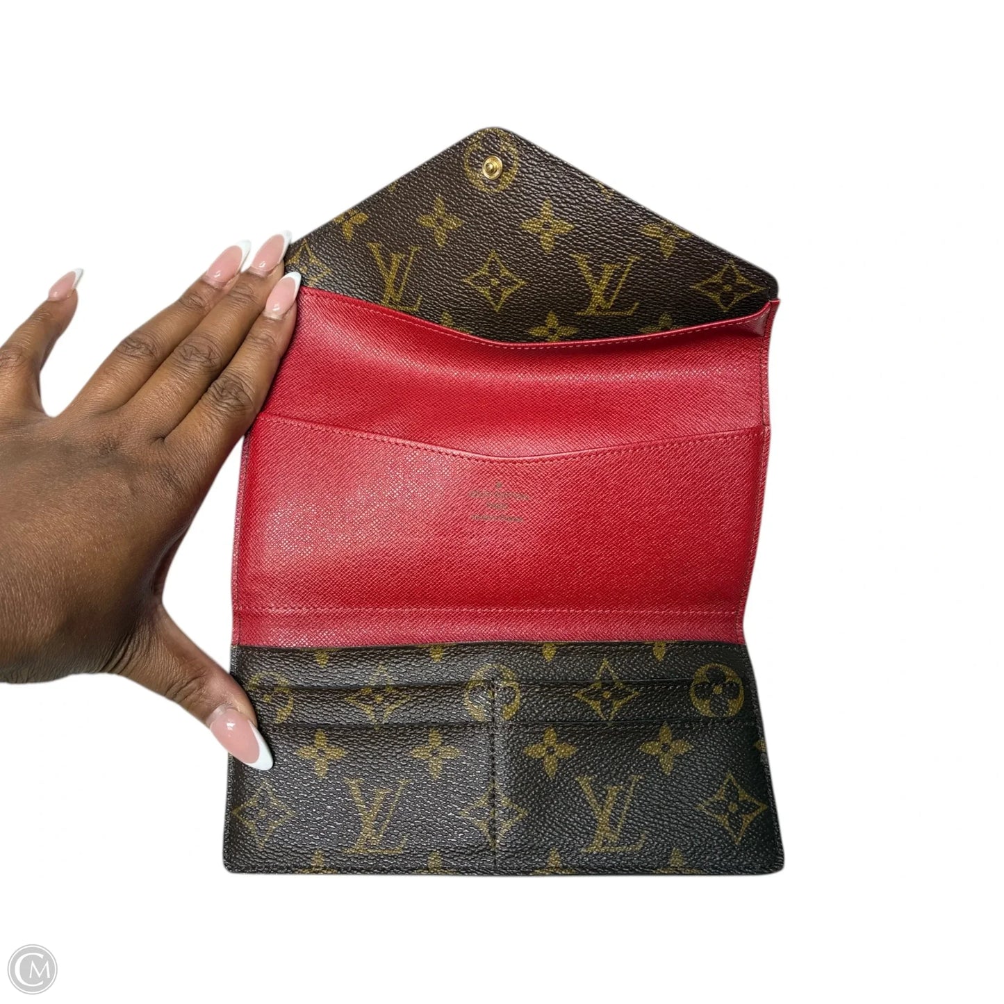 Wallet Luxury Designer By Louis Vuitton, Size: Medium