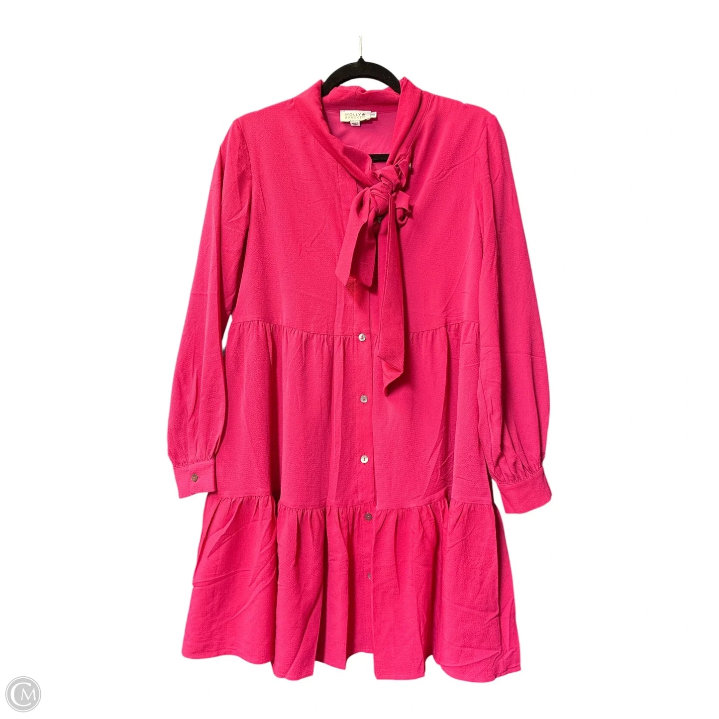 Dress Casual Midi By Molly Bracken In Pink, Size: Xs