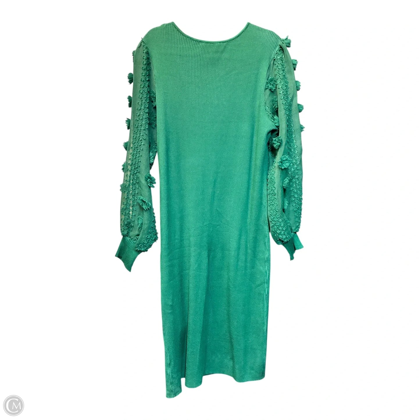 Dress Sweater By No Boundaries In Green, Size: Xxxl