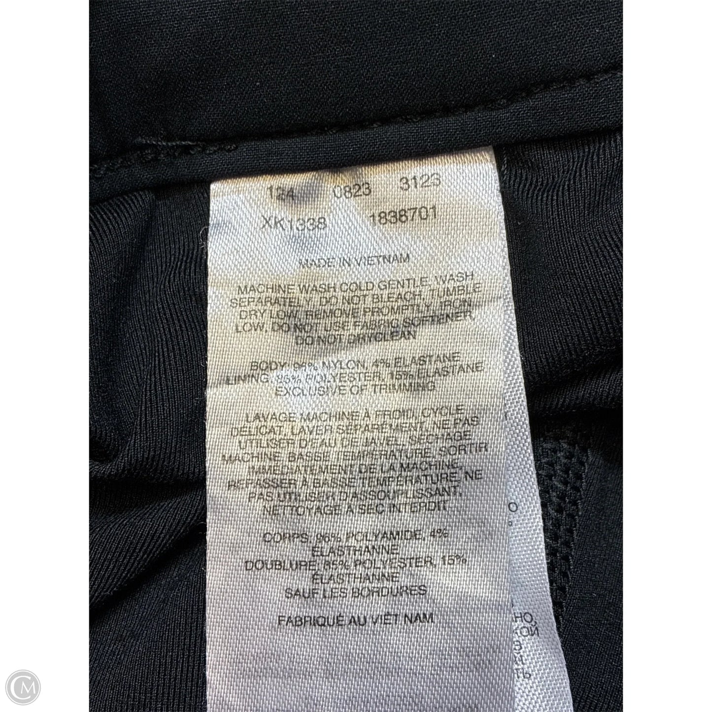 Athletic Skort By Columbia In Black, Size: M