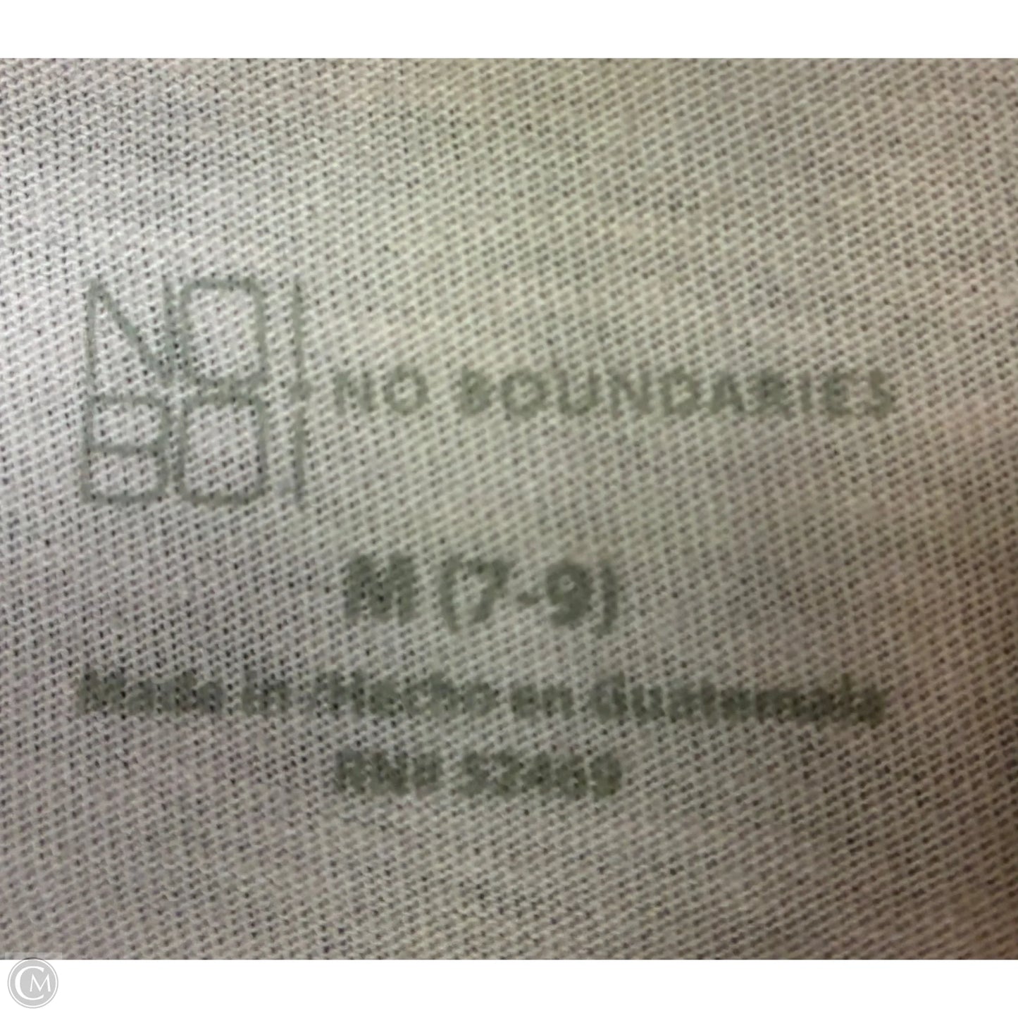 Top Short Sleeve Basic By No Boundaries In Pink, Size: M