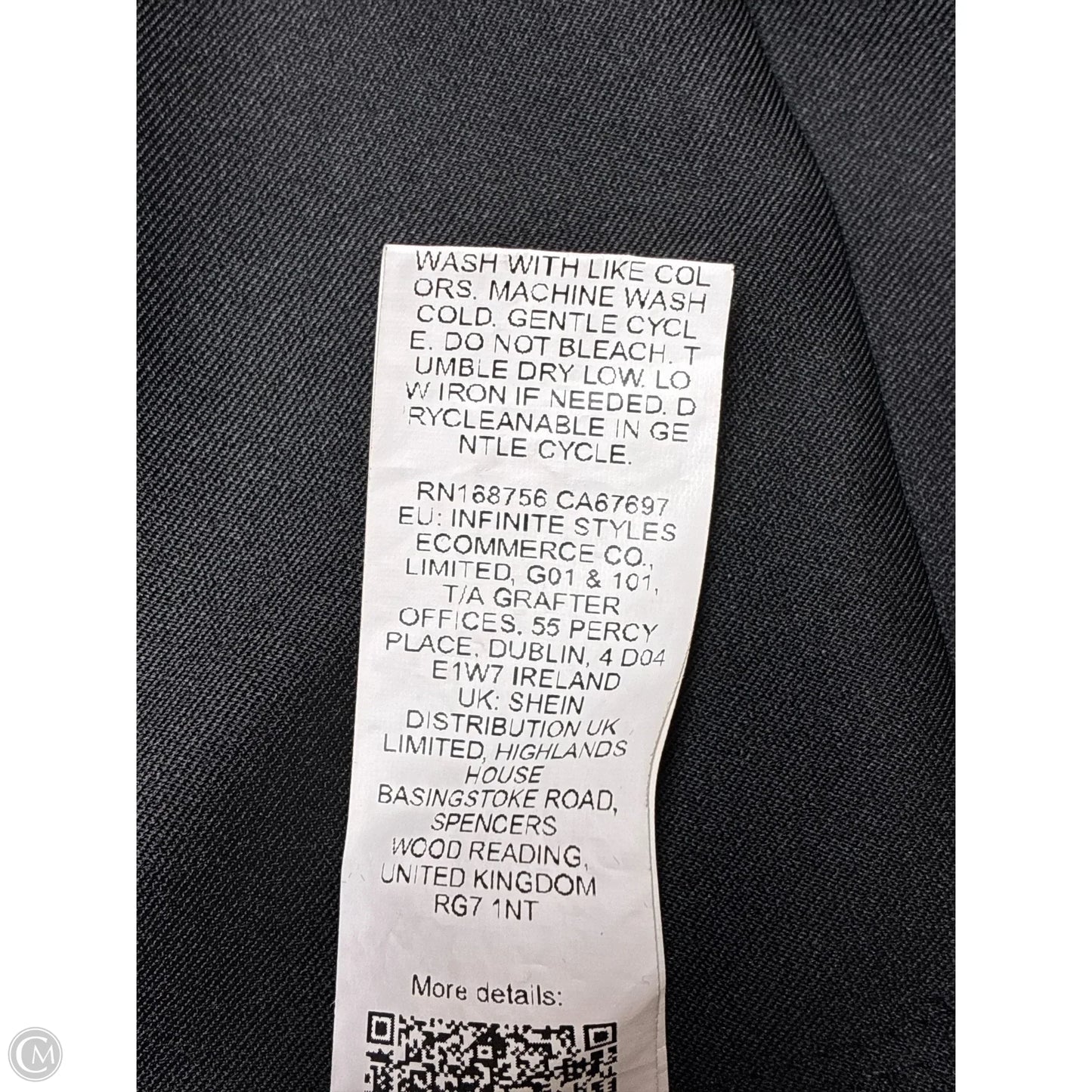 Blazer By Shein In Black, Size: 1x