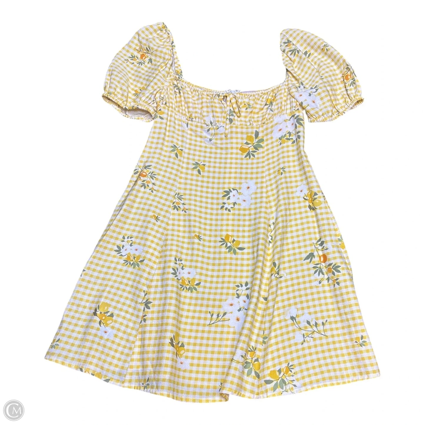 Dress Casual Short By Bcbgeneration In Yellow, Size: Xxs