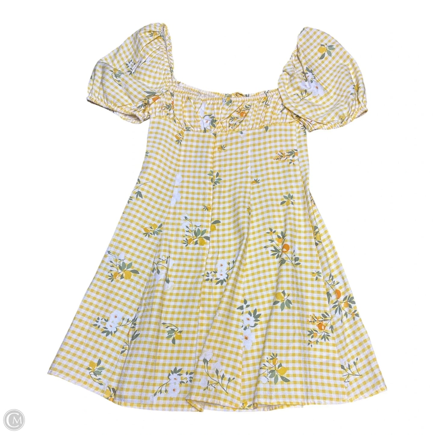 Dress Casual Short By Bcbgeneration In Yellow, Size: Xxs