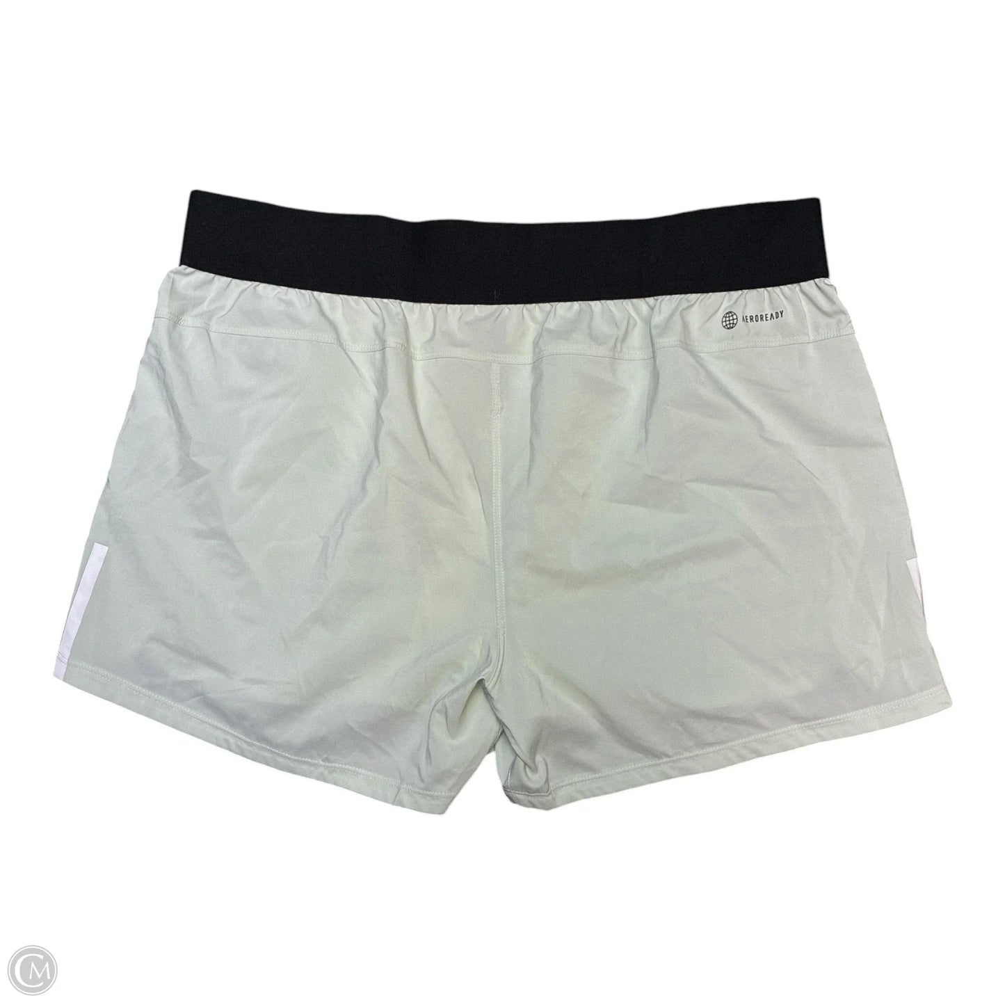 Athletic Shorts By Adidas In Green, Size: L