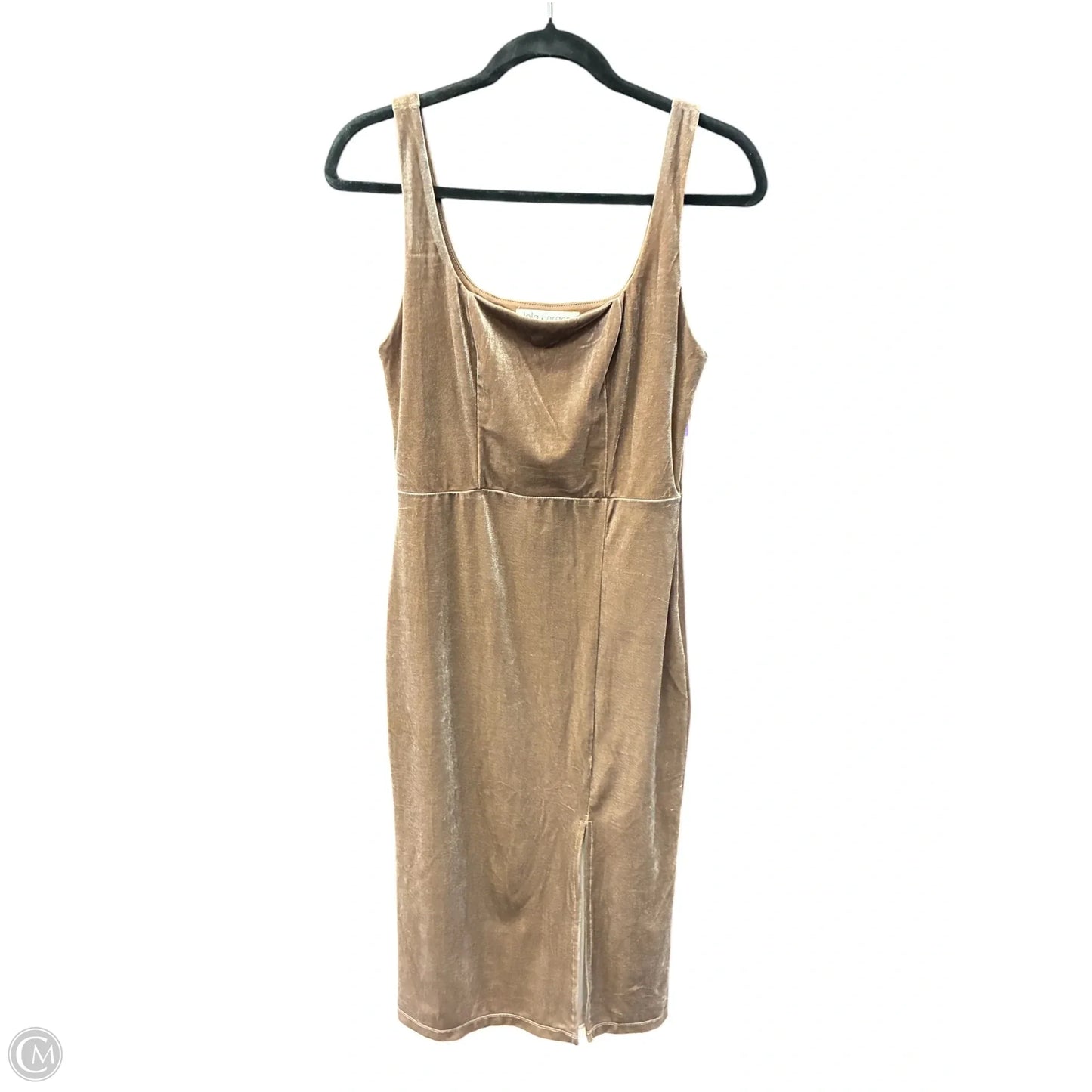 Dress Party Midi By Cme In Brown, Size: M