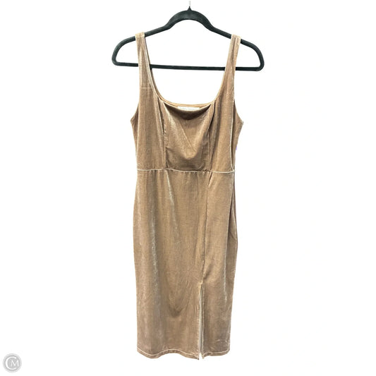 Dress Party Midi By Cme In Brown, Size: M