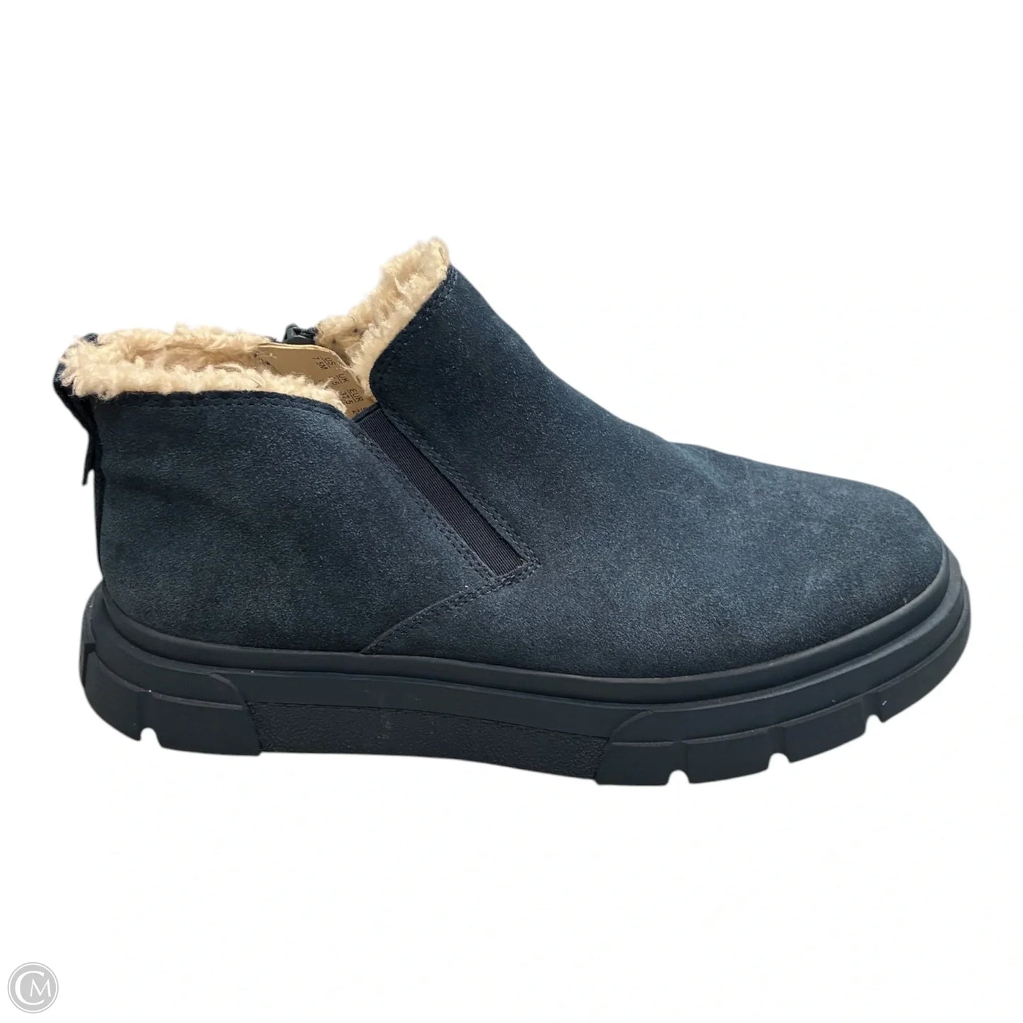 Boots Ankle Flats By Franco Sarto In Blue, Size: 7.5