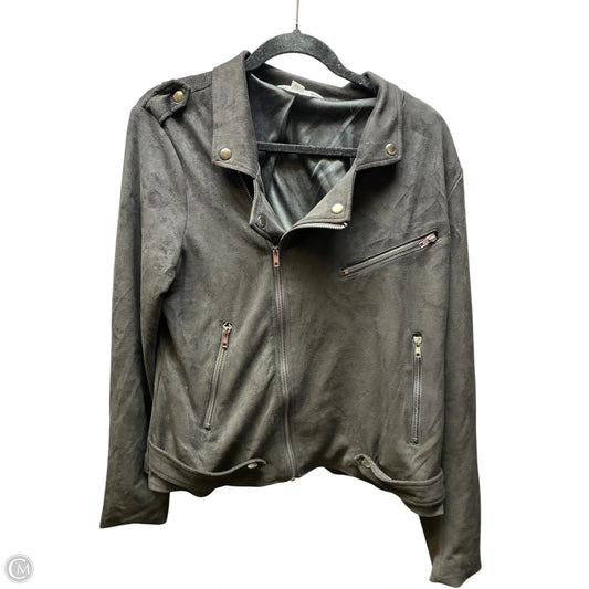 Jacket Moto By Market & Spruce In Black, Size: L