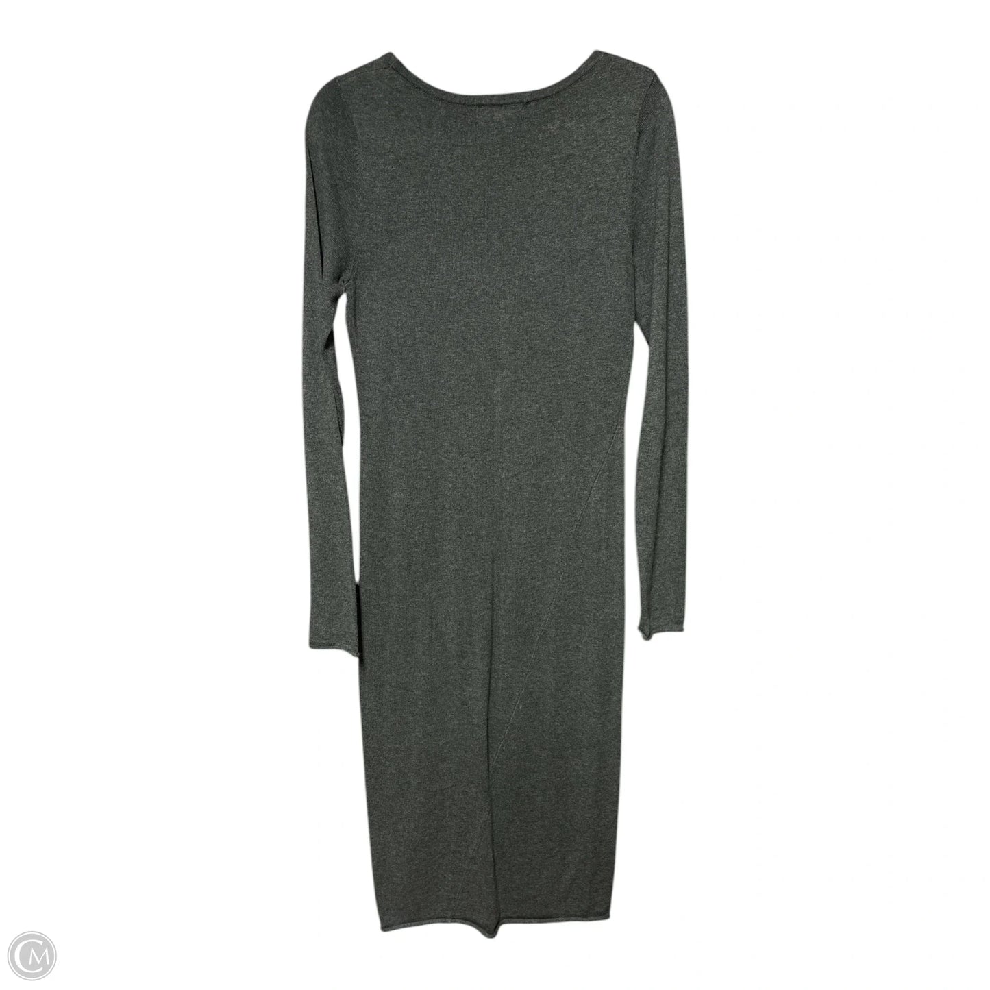 Dress Sweater By Something Navy In Grey, Size: Xs