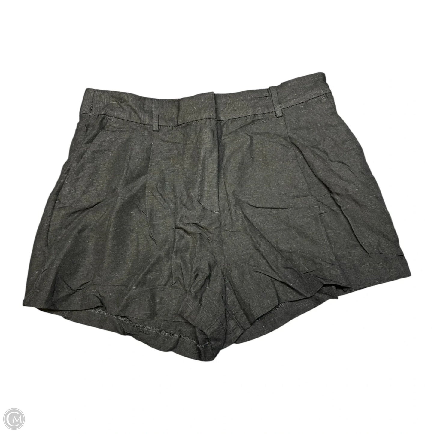 Shorts By H&m In Black, Size: 12