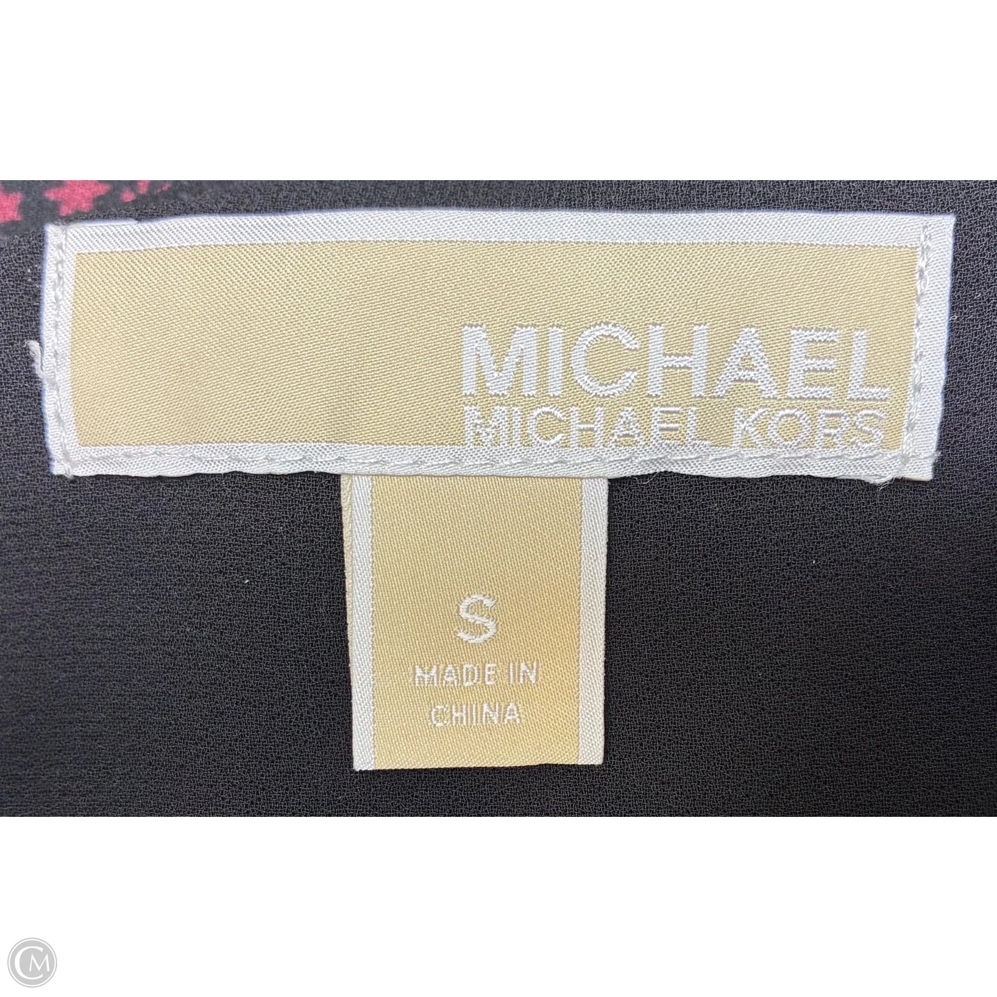 Dress Work By Michael By Michael Kors In Black & Red, Size: S