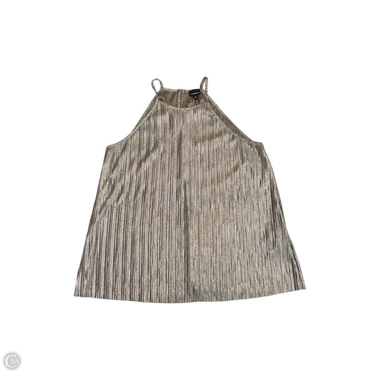 Blouse Sleeveless By Torrid In Silver, Size: 2x