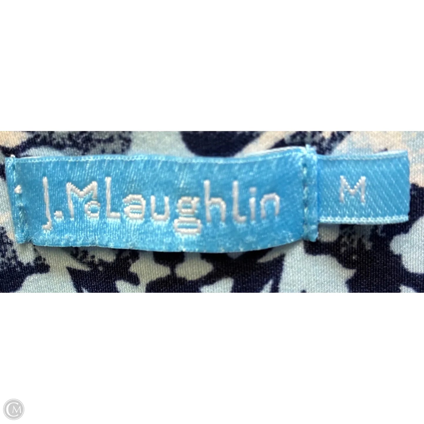 Dress Work By J Mclaughlin In Blue & White, Size: M