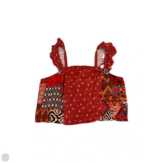 Top Sleeveless By Torrid In Red, Size: 2x