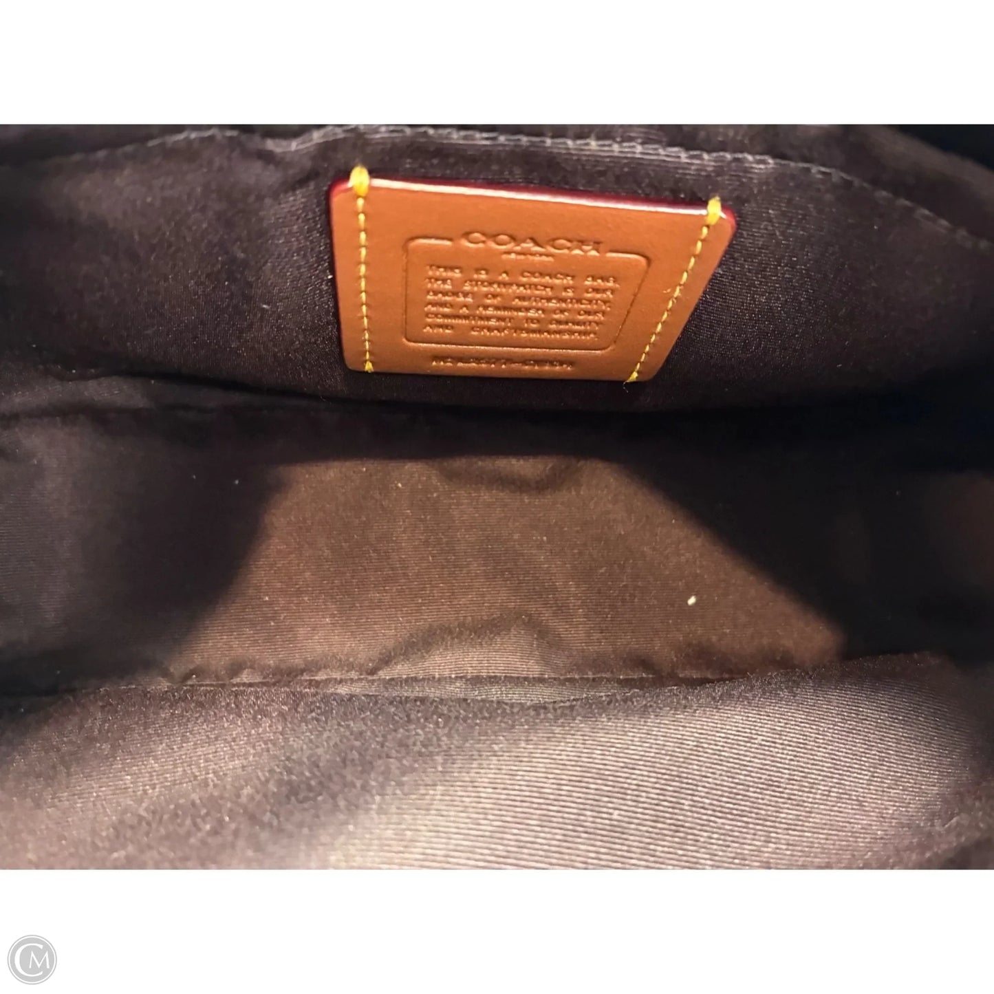 Handbag Designer By Coach, Size: Small