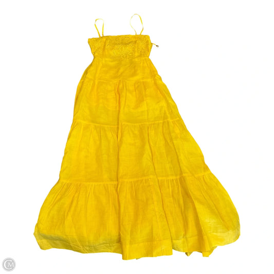 Dress Casual Maxi By Clothes Mentor In Yellow, Size: S