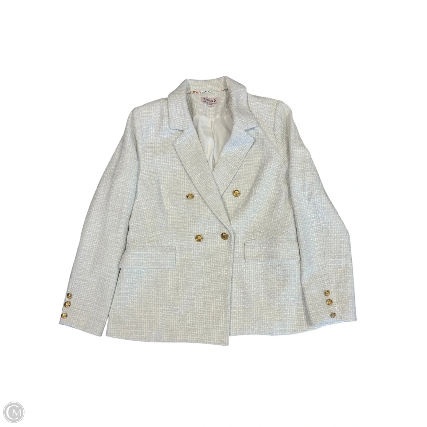 Blazer By Nanette By Nanette Lepore In Grey, Size: L