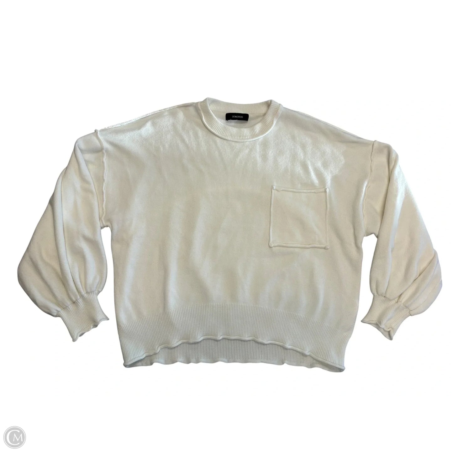 Sweater By Dokotoo In Cream, Size: L