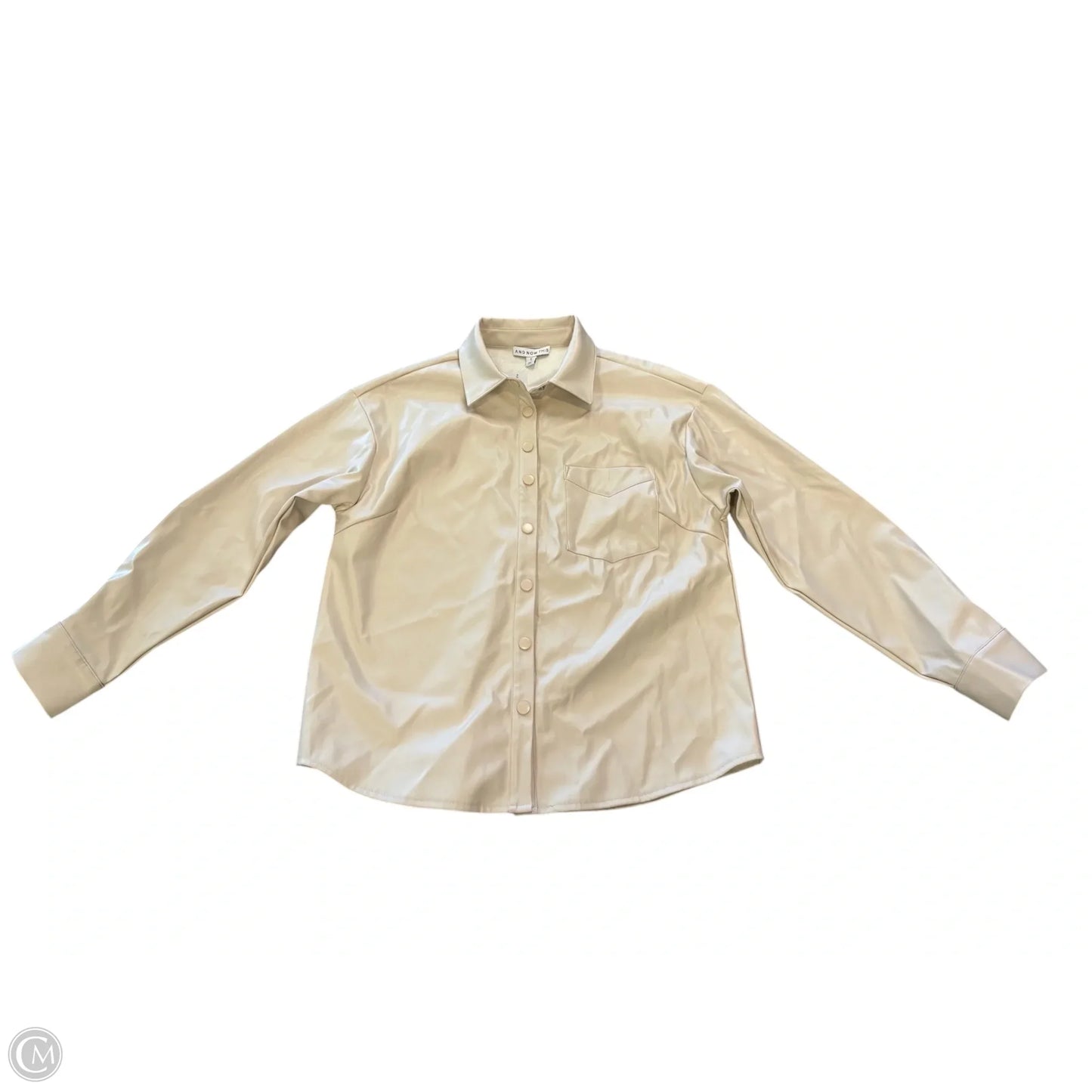 Jacket Other By And Now This In Cream, Size: S