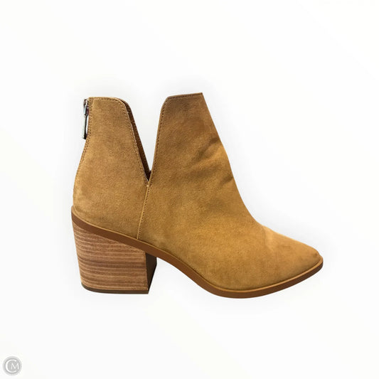 Boots Ankle Heels By Bp In Brown, Size: 8.5