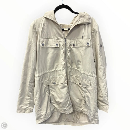 Coat Raincoat By Michael By Michael Kors In Tan, Size: Xl