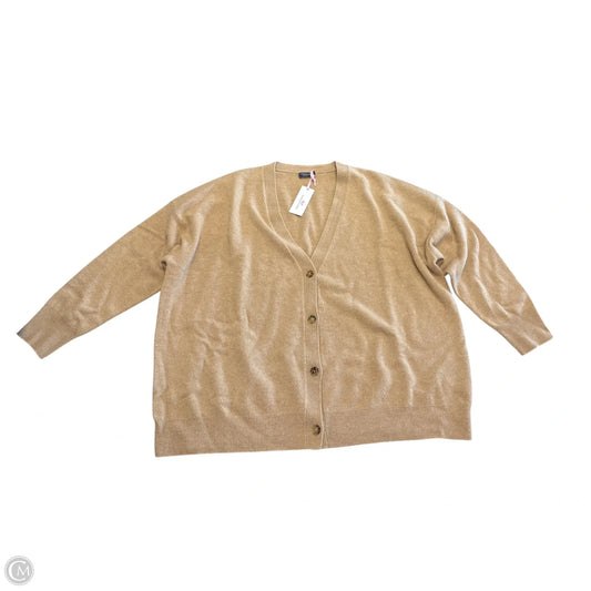 Sweater Cardigan By Vineyard Vines In Brown, Size: Xxl