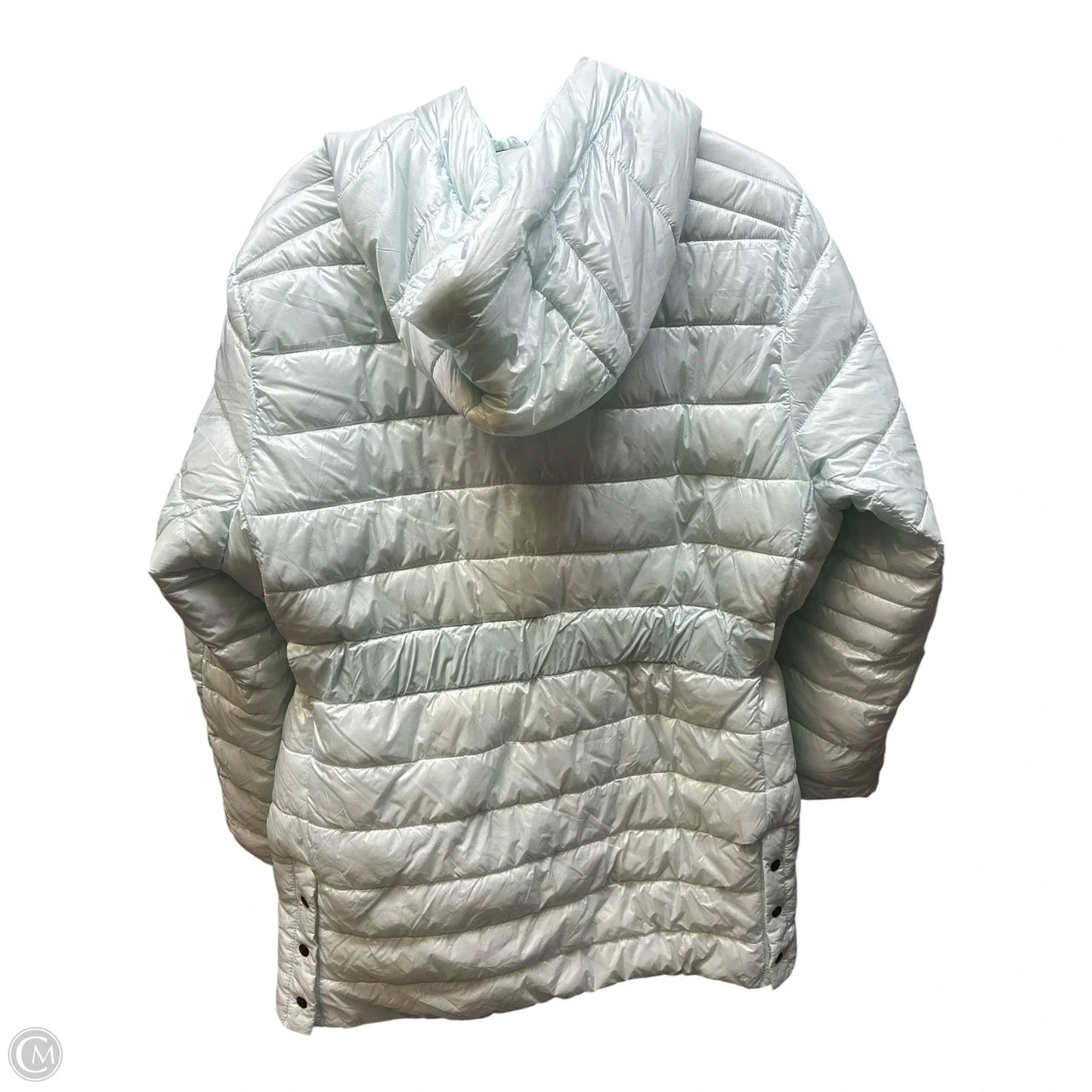 Coat Puffer & Quilted By Clothes Mentor In Green, Size: 1x