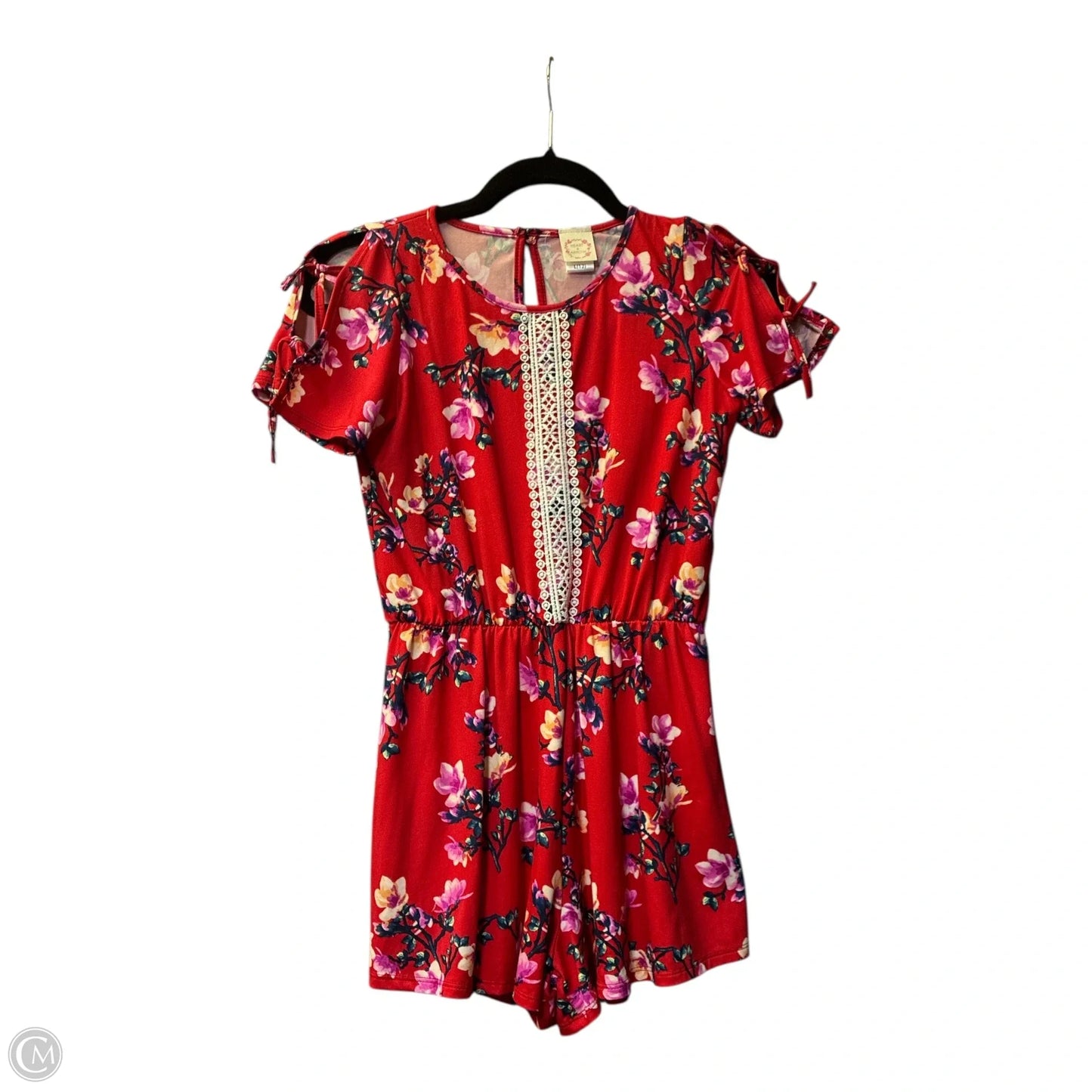 Romper By Cme In Red, Size: 12l