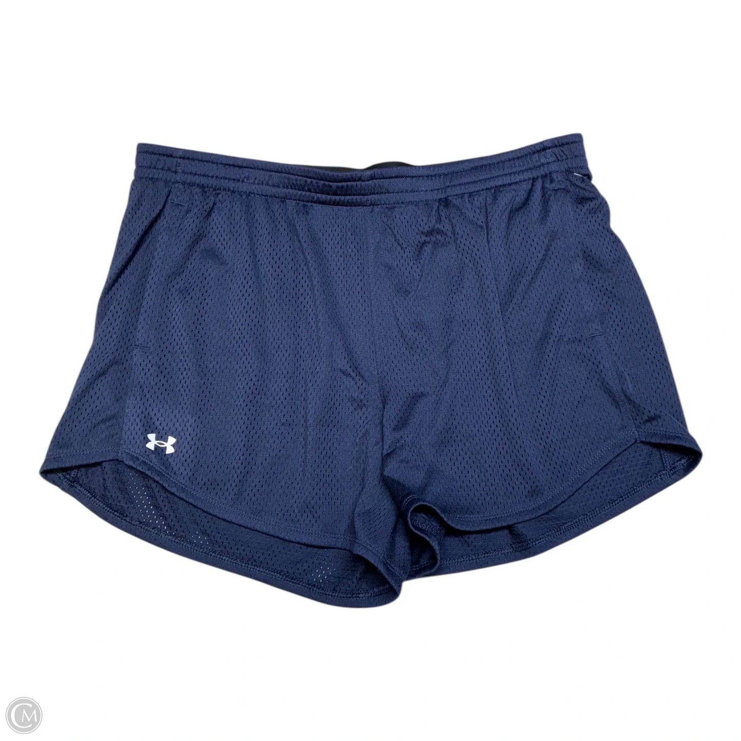 Athletic Shorts By Under Armour In Blue, Size: L