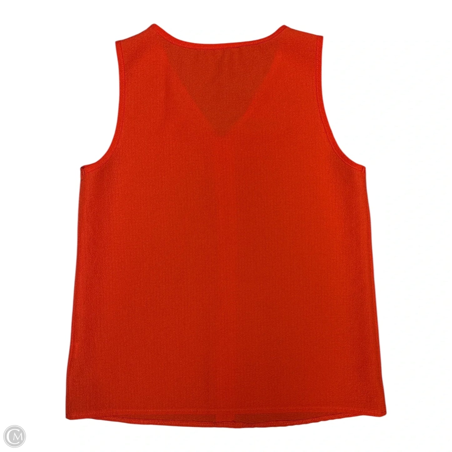Top Sleeveless By Cmf In Orange, Size: S