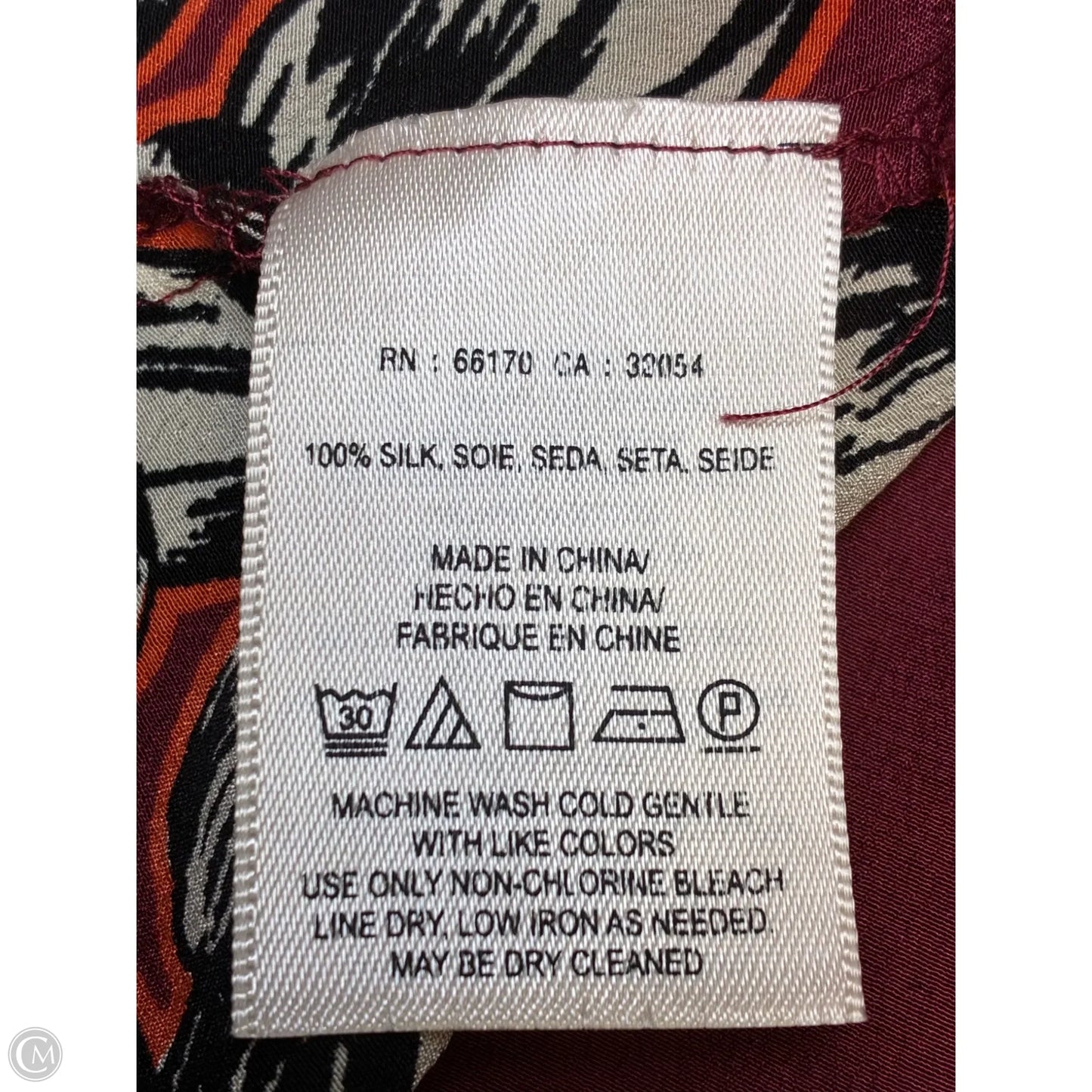 Top Sleeveless Basic By Maeve In Red, Size: Xs