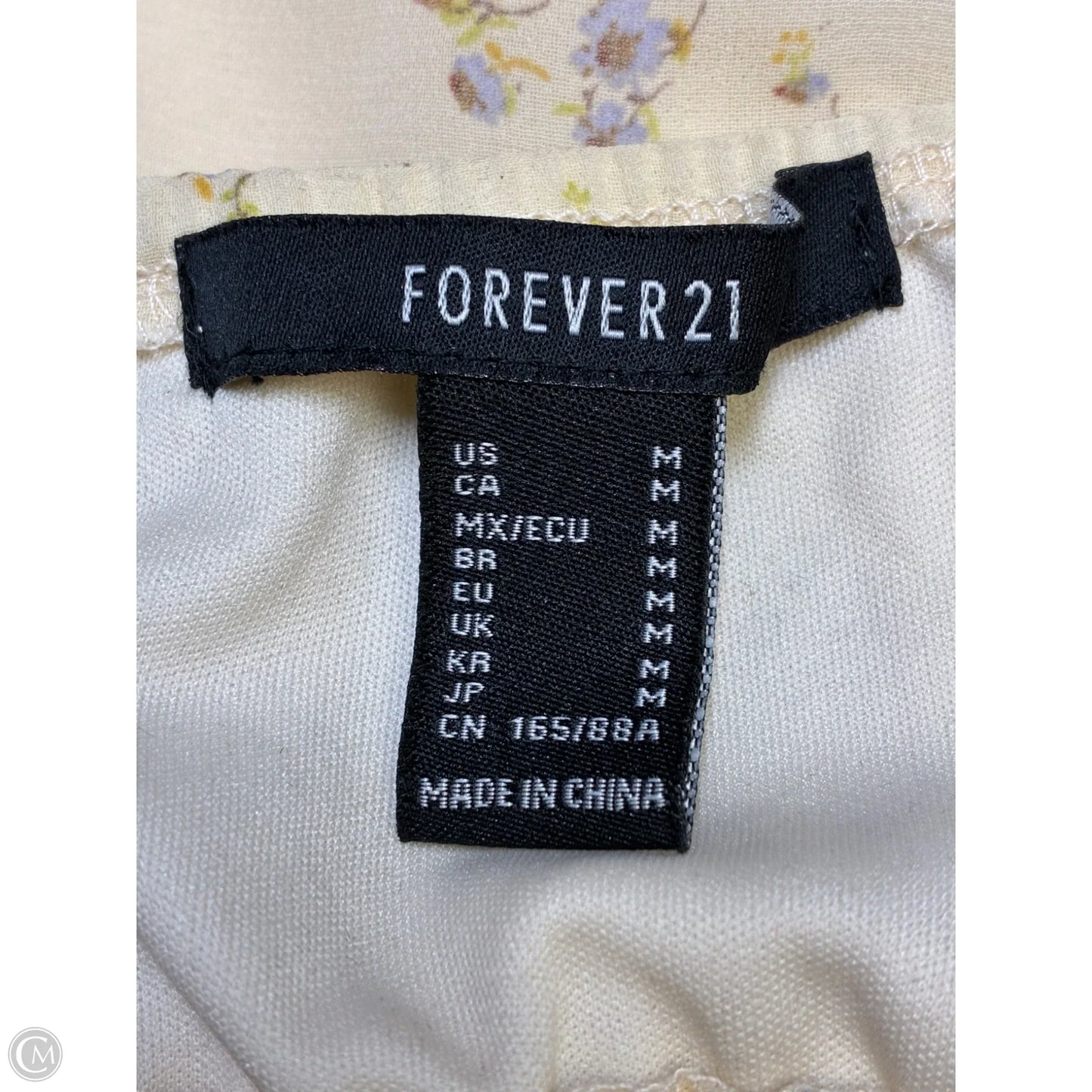 Dress Casual Maxi By Forever 21 In Floral Print, Size: M