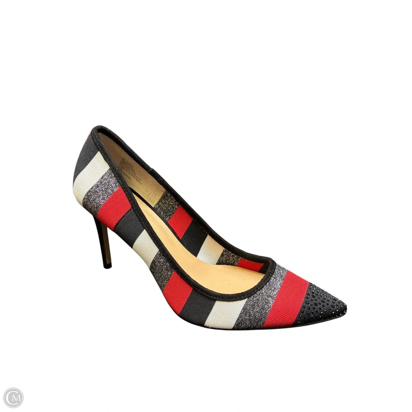 Shoes Heels Stiletto By Inc In Black & Red, Size: 9.5