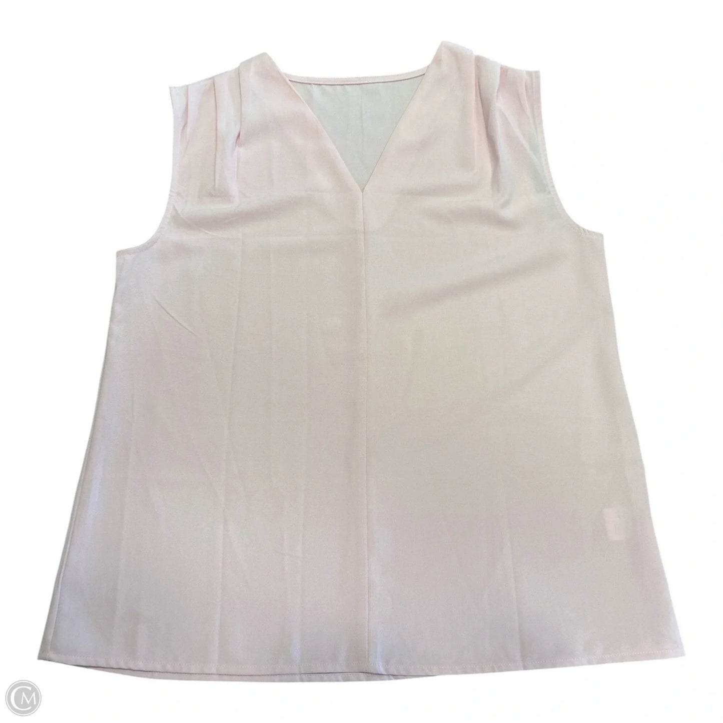 Top Sleeveless By Cmf In Pink, Size: L