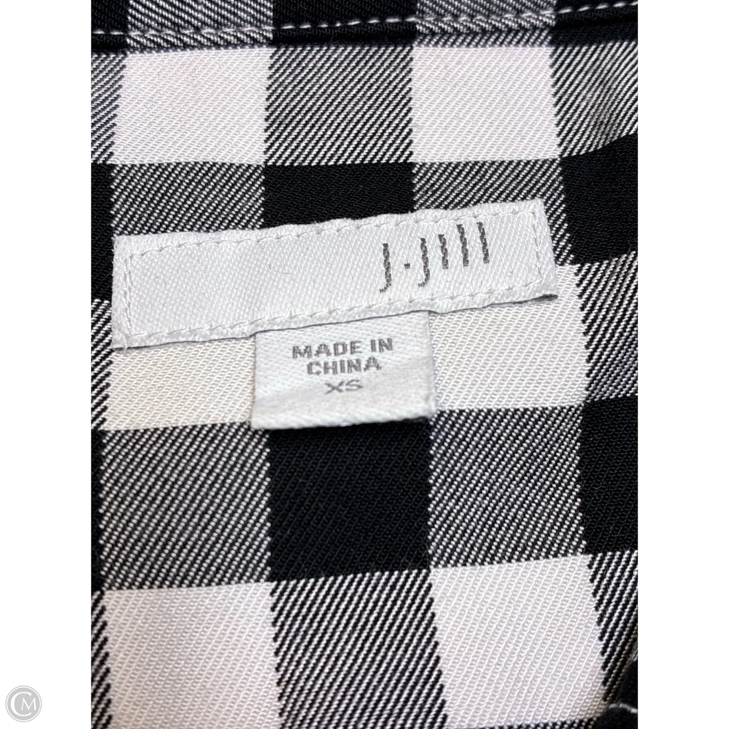 Dress Casual Midi By J. Jill In Black & White, Size: Xs