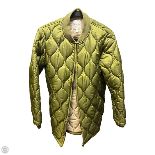 Jacket Puffer & Quilted By Avec Les Filles In Green, Size: M
